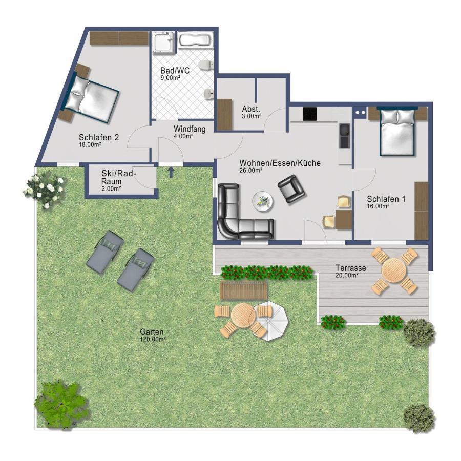 Oeko-Ferienwohnung Im Landhaus Huebner Neukirchen  Kültér fotó